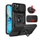 Capa Capinha Armor Militar iPhone 13 (6.1) Anti Impacto Proteção Câmera Anel 360 Suporte e Imã