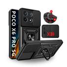 Capa Capinha Armor Militar Poco X6 Pro 5g Anti Impacto Proteção Câmera Anel 360 Suporte e Imã
