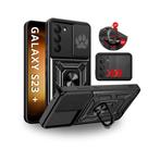 Capa Capinha Armor Ring Militar Galaxy S23 Plus Anti Impacto Proteção Câmera Anel 360 Suporte e Imã