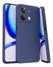 Capa Capinha Aveludada Anti Impacto Colorida e Película 3D Para Xiaomi Redmi 15C