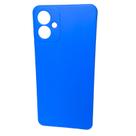 Capa Capinha Aveludada Azul Para Samsung Galaxy A06