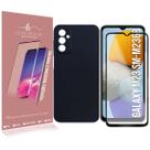 Capa Capinha Aveludada Compativel Galaxy M23 M236 6.6 + Pelicula Vidro Full 3d - Luiza Cell25