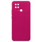Capa Capinha Aveludada Rosa Pink Para Poco C40 6.71 + Película De Ceramica - Luiza Cell25