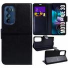 Capa Capinha Carteira Estojo Flip PRETA para Moto Edge 30 XT2203