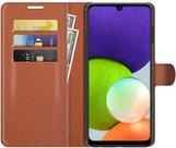 Capa Capinha Carteira Galaxy A22 4G Tela 6.4 Case Couro Flip Capa Capinha Carteira Galaxy A22 4G Tela 6.4 Case Couro Flip