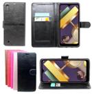 Capa Capinha Carteira LG K22 Flip Case Colorida Preta Capa Capinha Carteira LG K22 Flip Case Colorida Preta