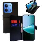 Capa Capinha Carteira Preta Para Redmi 15C