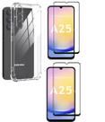 Capa Capinha Case + 2 Peliculas vidro 3D Samsung Galaxy A25 Capa Capinha Case + 2 Peliculas vidro 3D Samsung Galaxy A25