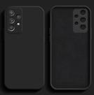 Capa Capinha Case A53 5G da Samsung Galaxy Silicone Aveludado Proteção de Câmera Colorida