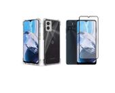 Capa Capinha Case Anti Impacto + Pelicula de vidro Motorola Moto E22 Capa Capinha Case Anti Impacto + Pelicula de vidro Motorola Moto E22