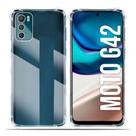 Capa Capinha Case Anti Impactos para Motorola Moto G42 Transparente