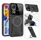 Capa Capinha Case Armor Militar Redmi Note 11s Note 11 4g Protetor Câmera Suporte 360 Metalico e Magnetico e Safe