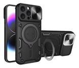 Capa Capinha Case Armor Stylus Militar Para iPhone 16, 16 Pro, 16 Pro Max Anti Impacto, Suporte 360 e Proteçaõ de Camera