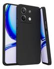 Capa Capinha Case Aveludada Para Xiaomi Redmi 15C Preto