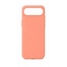 Capa Capinha Case Compatível com iPhone 17 Air Silicone Aveludada Premium com Logo Maçã Proteção Anti Impacto COR:ROSA A