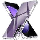 Capa capinha case compatível para Samsung Galaxy S24 Fe transparente anti impacto