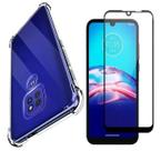 Capa Capinha Case Motorola Moto E7 Plus + Pelicula 3d Capa Capinha Case Motorola Moto E7 Plus + Pelicula 3d