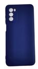 Capa Capinha Case Motorola Moto G52/82 Silicone Aveludada Protege Câmera Colorida Anti Impacto