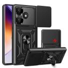 Capa Capinha Case para Poco F6 - Protetora Resistente Anti Impacto Queda Armadura Militar Cor:Preto