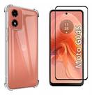 Capa Capinha Case + Película 3d Para Motorola Moto G04s 6.56 Capa Capinha Case + Película 3d Para Motorola Moto G04s 6.56