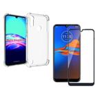 Capa Capinha Case + Película Vidro 5D Para Moto E6i / E6s Capa Capinha Case + Película Vidro 5D Para Moto E6i / E6s