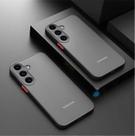 Capa Capinha Case Premium Anti Impacto Fosca Preta Translúcida com Proteção de Câmera para Samsung Galaxy A55