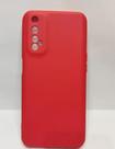 Capa Capinha Case Realme 7 Silicone Aveludada Protege Câmera Colorida Anti Impacto