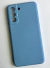 Capa Capinha Case S21 FE da Samsung Galaxy Silicone Aveludado Proteção de Câmera Colorida