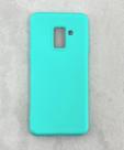 Capa Capinha Case Samsung A8 (2018) / A5 (2018) Silicone Aveludada Colorida Capinha Anti Impacto