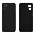 Capa Capinha Case Silicone Aveludada Para Motorola G06 Preto