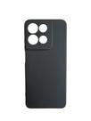 Capa Capinha Case Silicone Aveludada Para Motorola Moto G15 Preto