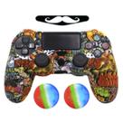 Capa Capinha Case Skin compatível com Controle de PS4 Playstation 4 Protetora em Silicone Alta Proteção