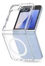 Capa Capinha Clear Case Transparente Magnetica Para Galaxy Z Flip 6