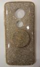 Capa Capinha Compatível Com motolora moto e5 play Xt1921 tela 5.2 Glitter Brilhante Diversas Cores