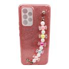 Capa Capinha Compatível Com Samsung Galaxy a53 5g a536 tela 6.5 C/ pulseira perola