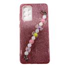 Capa Capinha Compatível Com Samsung Galaxy a73 5g a736 tela 6.7 C/ pulseira perola