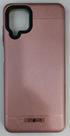Capa Capinha Compatível Com sumsung Galaxy a12 m12 tela 6.5 Anti Impacto Dura Diversas Cores