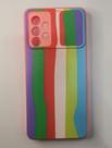 Capa Capinha Compatível Com sumsung Galaxy a52 a526 tela 6.5 Protege Camera listras