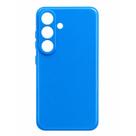 Capa Capinha Compatível para Samsung Galaxy A56 5G Silicone Aveludado Premium Anti Impacto, Proteção Completa COR:AZUL