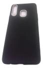 Capa Capinha De Celular Compatível Com Galaxy A20s Samsung Preto Lisa