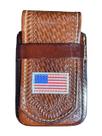 Capa capinha de celular estilo country de couro legitimo