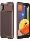 Capa Capinha Fibra Carbono Galaxy A01 Core com Tela de 5.3" Capa Capinha Fibra Carbono Galaxy A01 Core com Tela de 5.3"