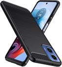 Capa Capinha Fibra D Carbono Para Moto G34 Case Anti Impacto