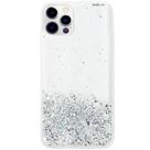 Capa Capinha iPhone 12 PRO Transparente Silicone Flexivel Feminina Menina Anti Impacto Glitter Estrelas Ceu Brilho Fofa Fechada Resistente