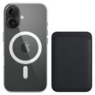 Capa Capinha Mag + Carteira Indução Magnética Compatível iPhone 16 Pro e Max
