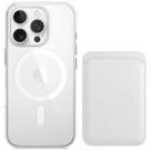 Capa Capinha Mag + Carteira Indução Magnética Compatível iPhone 16 Pro e Max