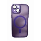 Capa Capinha Magnética Compatível Para iPhone 15 com Câmera Deslizante Aberta e Fechada e suporte de camera