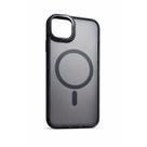 Capa Capinha Magnética Fosca Translúcida Compativel para iPhone 11 Capa com Proteção e Câmera Aberta COR:PRETO