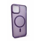 Capa Capinha Magnética fosco translúcido câmera aberta Compatível pra iPhone 12 e 12 pro