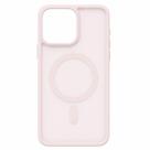 Capa Capinha Magnética fosco translúcido câmera Aberta Compatível pra iPhone 14 Pro Max COR:ROSA Capa Capinha Magnética fosco translúcido câmera Aberta Compatível pra iPhone 14 Pro Max COR:ROSA